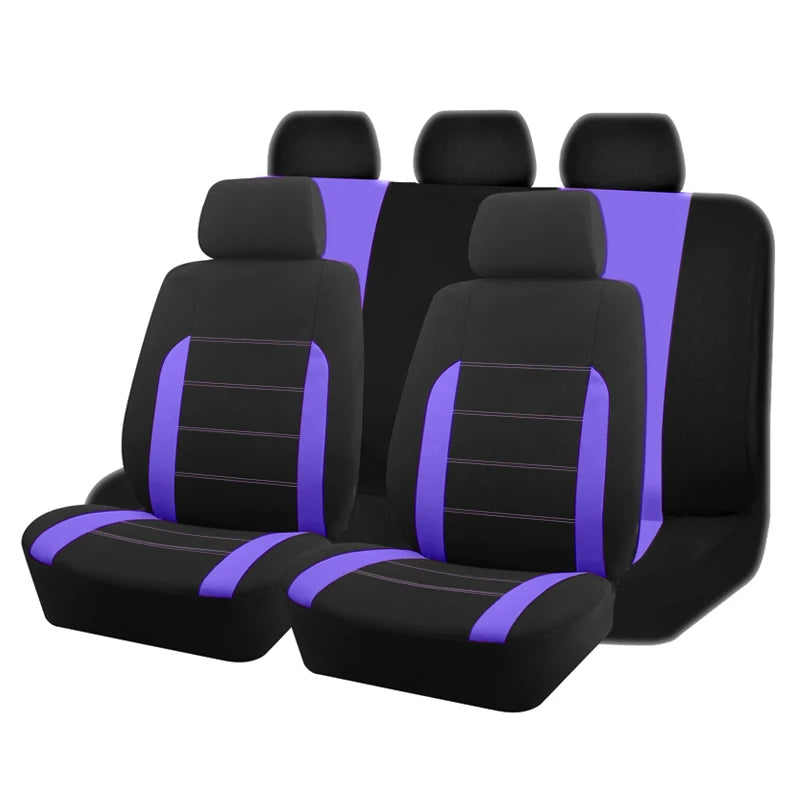 AUTO PLUS Car Seat Covers Universal Size Fit For Most Car Suv Truck Van Car Accessories Interior Seat Covers For Car Full Set