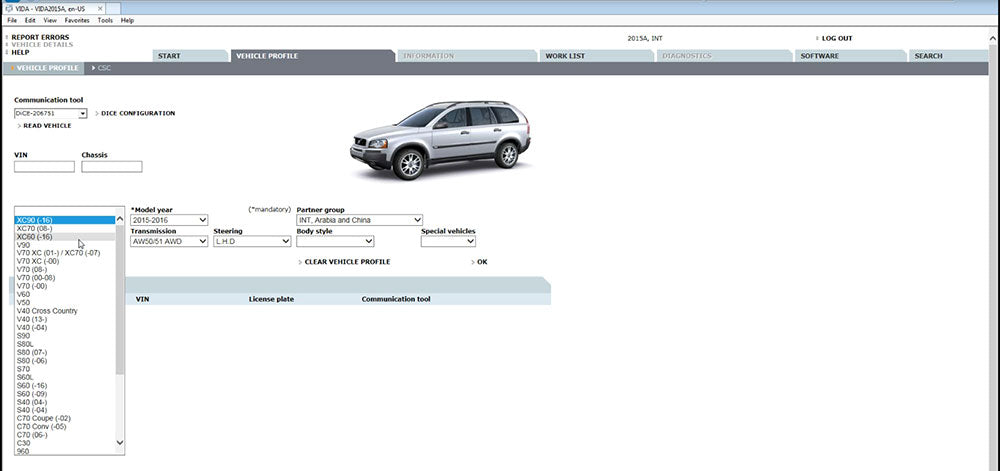 2025 best Vol VCI Car Diagnostic Tool With Latest Version 2015A Dice software EWD2014D Alicar Car Diagnostic Tool