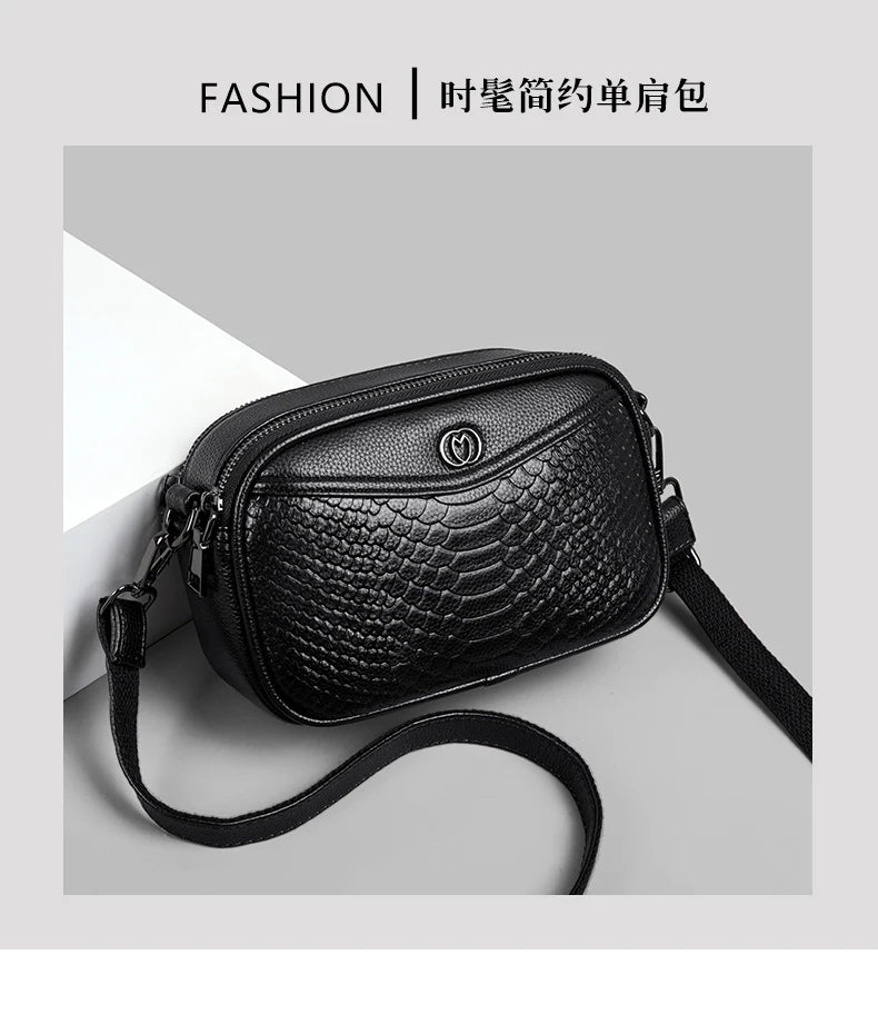 Luxury Fashion Handbag Women’s Simple Small Square Bag Versatile Shoulder Crossbody