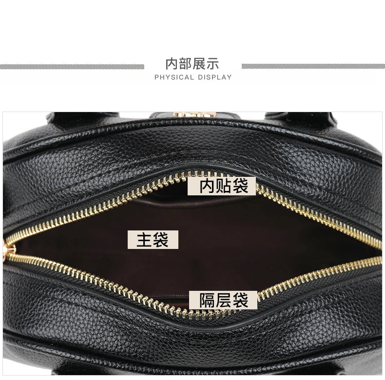 Luxury PU Leather Small Crossbody Bag Women’s Simple Handbag Versatile Shoulder Bag for Daily Use