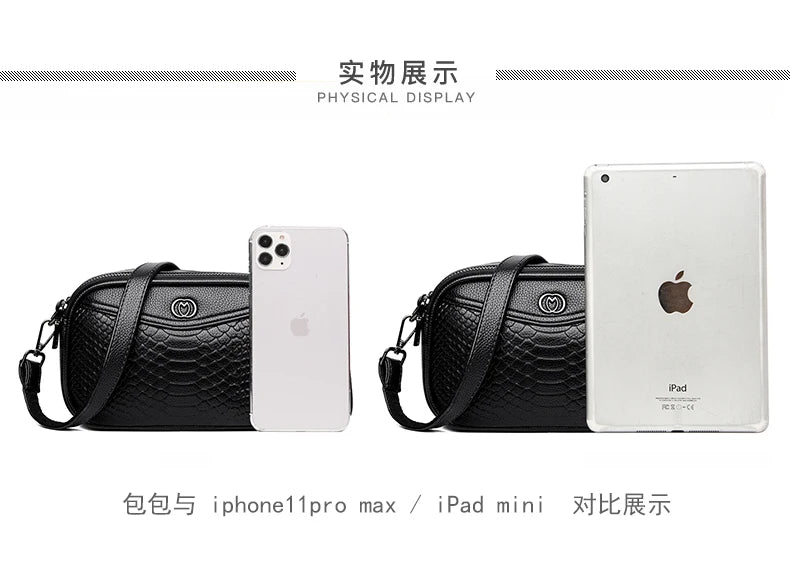 Luxury Fashion Handbag Women’s Simple Small Square Bag Versatile Shoulder Crossbody