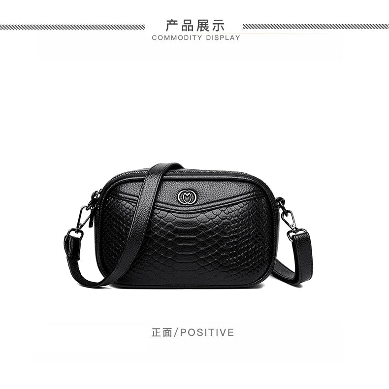 Luxury Fashion Handbag Women’s Simple Small Square Bag Versatile Shoulder Crossbody