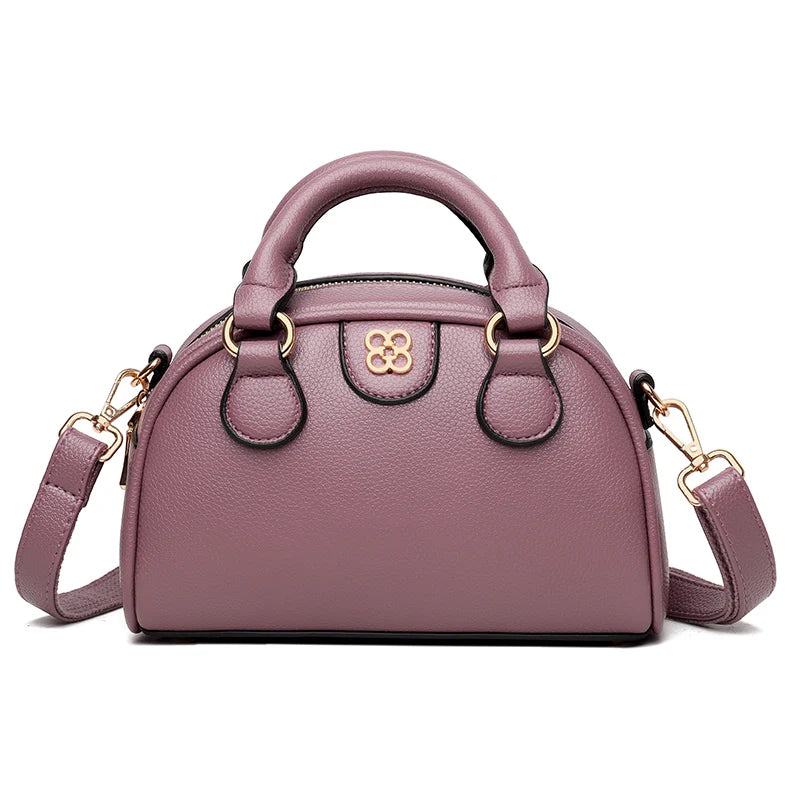 Luxury PU Leather Small Crossbody Bag Women’s Simple Handbag Versatile Shoulder Bag for Daily Use