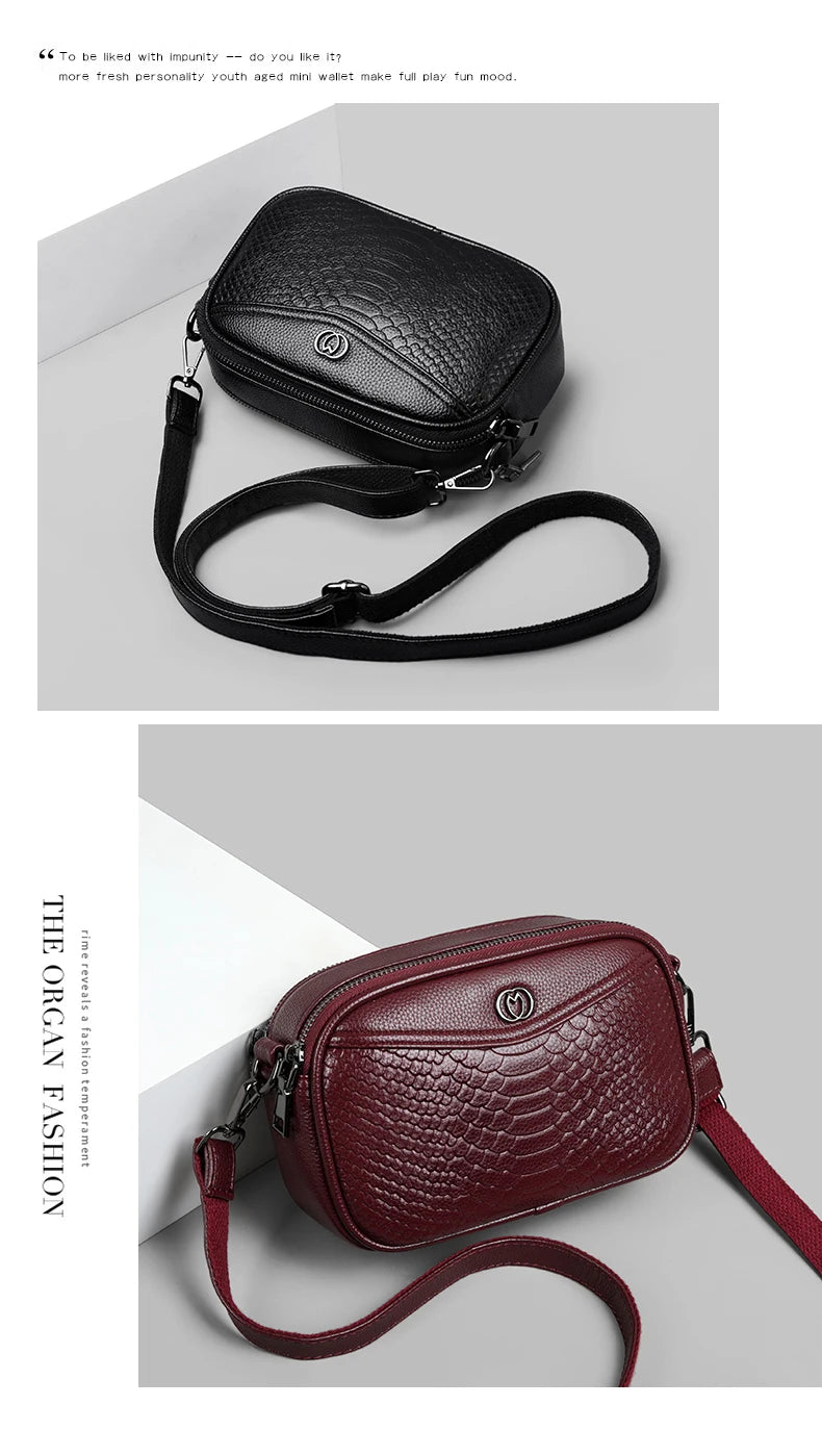 Luxury Fashion Handbag Women’s Simple Small Square Bag Versatile Shoulder Crossbody