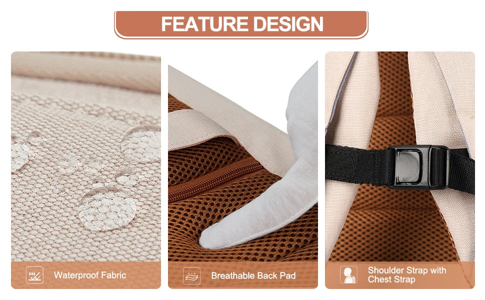 Laptop Backpack for Women, Large Travel Backpack Airline Approved with Luggage Strap, Water Resistant College Work Bag for Men