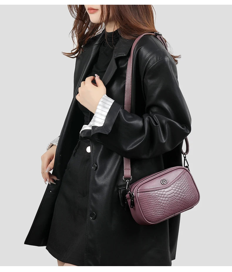 Luxury Fashion Handbag Women’s Simple Small Square Bag Versatile Shoulder Crossbody