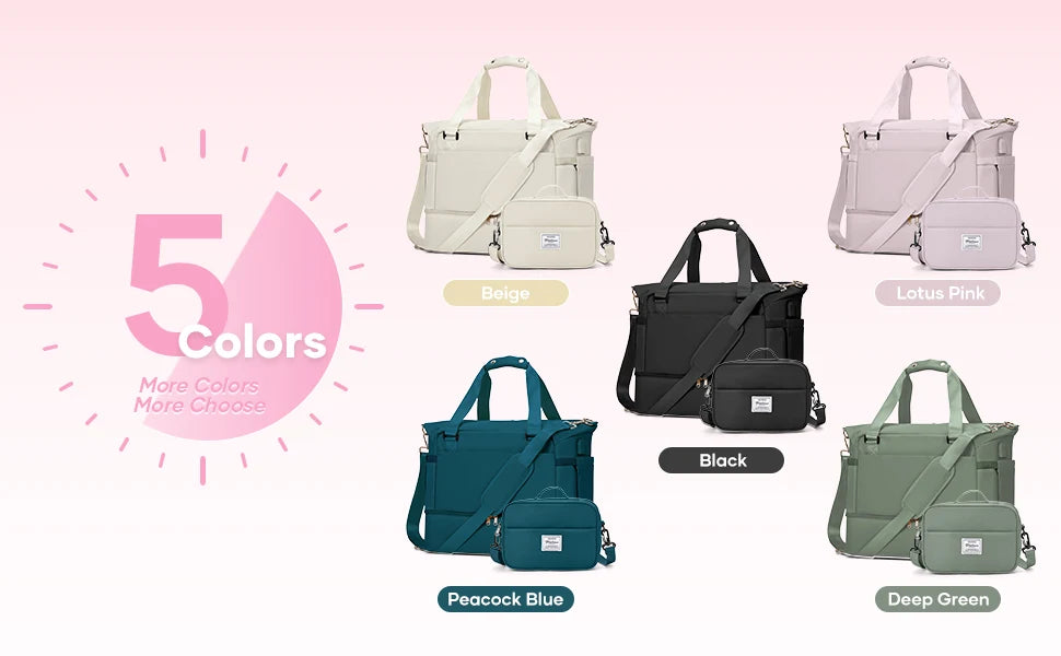 Gym Bag for Women, Large Travel Duffel Bag, Weekender Overnight Bag with Wet Pocket and Shoes Compartment for Travel, Gym, Yoga