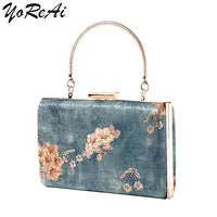 Soft Beaded Women Evening  Bags Cover Open Style Lady Wedding  Bridal Bridesmaid Handbags Purse Bag For New Year Gift Clutch