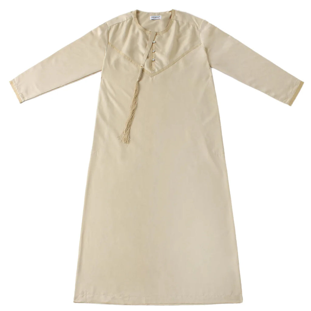 Muslim Men Abaya Robes Arab Middle Eastern Jubba Thobe Islam Clothing Kaftan Dress  Saudi Caftan