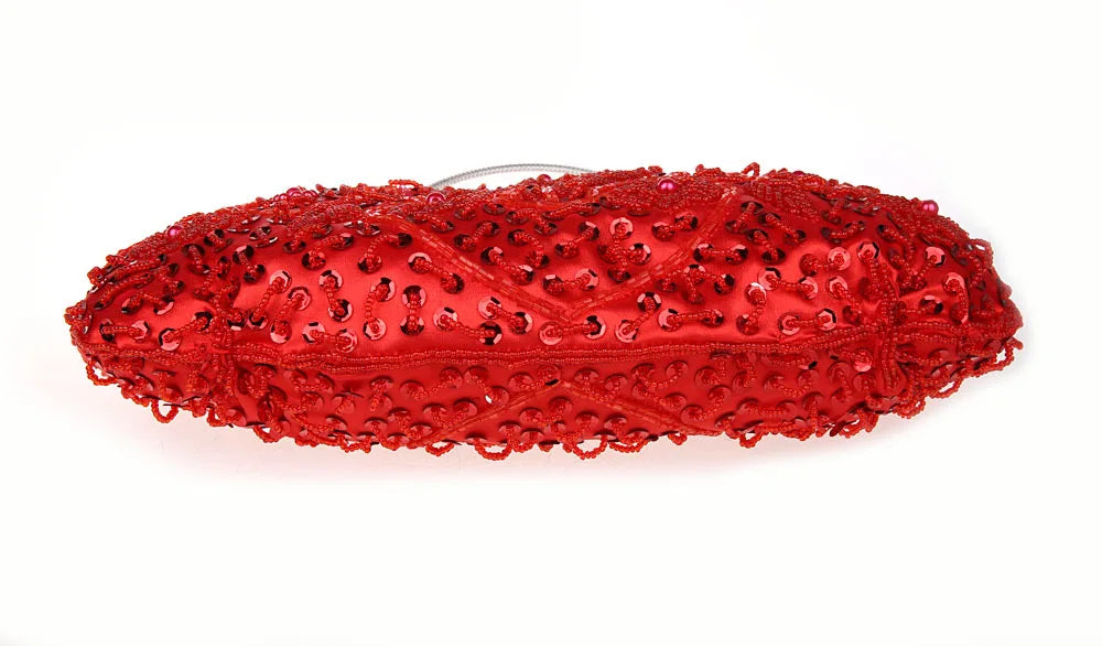 New Fashion Retro Women Evening Bags Beaded Ladies Clutch Purse Shoulder Chain Wedding Party Handbags Bags Purses and Handbags