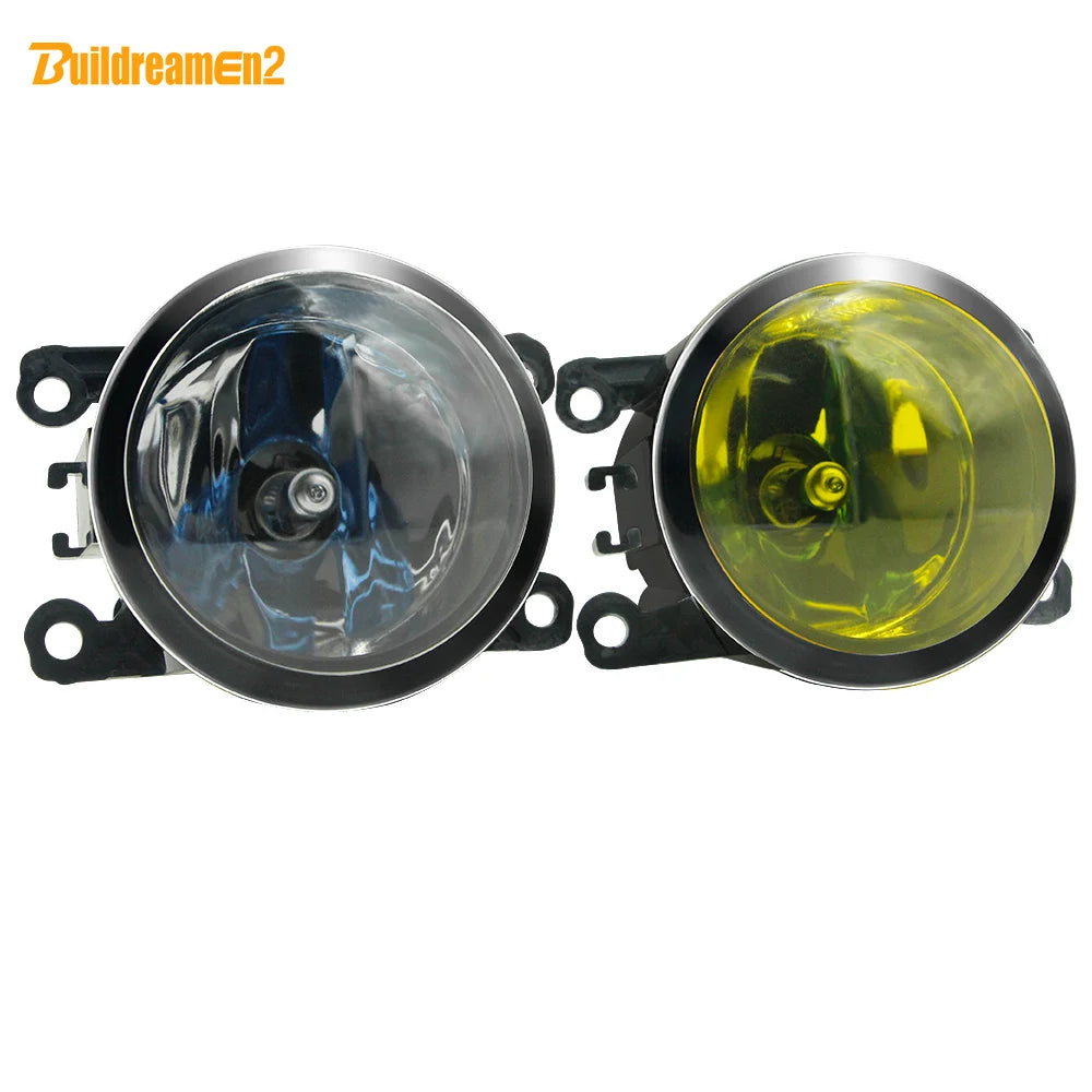 2 X Halogen Fog Light For Citroen C3 C4 C5 C6 DS3 DS4 DS5 SpaceTourer C-Elysee C-Crosser Berlingo Car Front Bumper Fog Lamp 12V