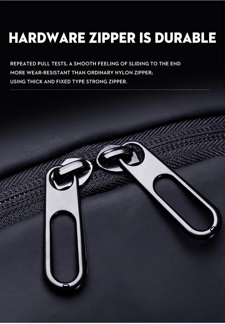 Men School Bag Laptop Backpack Sports Daypacks Waterproof  Shoulder Bags Anti-thief  Large Capacity Travel Bag  for 15" Laptops