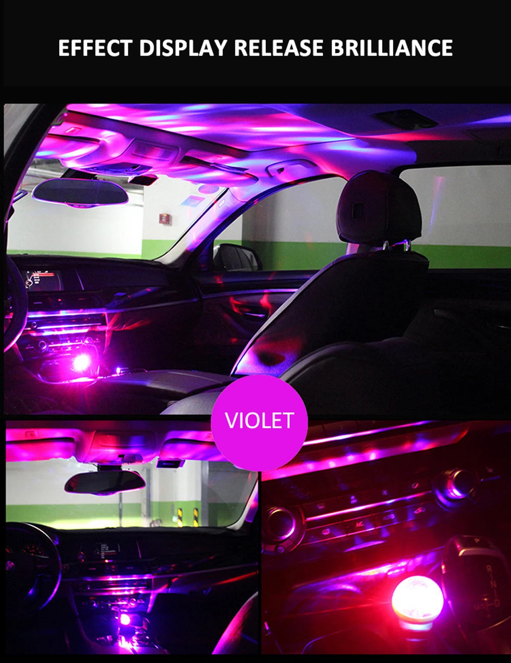 Laser Galaxy Projector лазерный проектор USB Light Romantic Car Roof Star Light Interior For Home