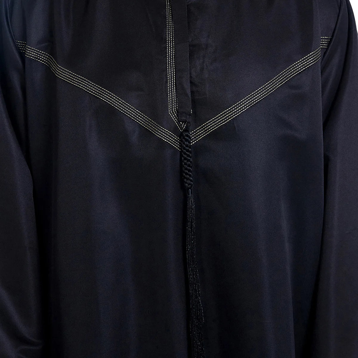 Muslim Men Abaya Robes Arab Middle Eastern Jubba Thobe Islam Clothing Kaftan Dress  Saudi Caftan