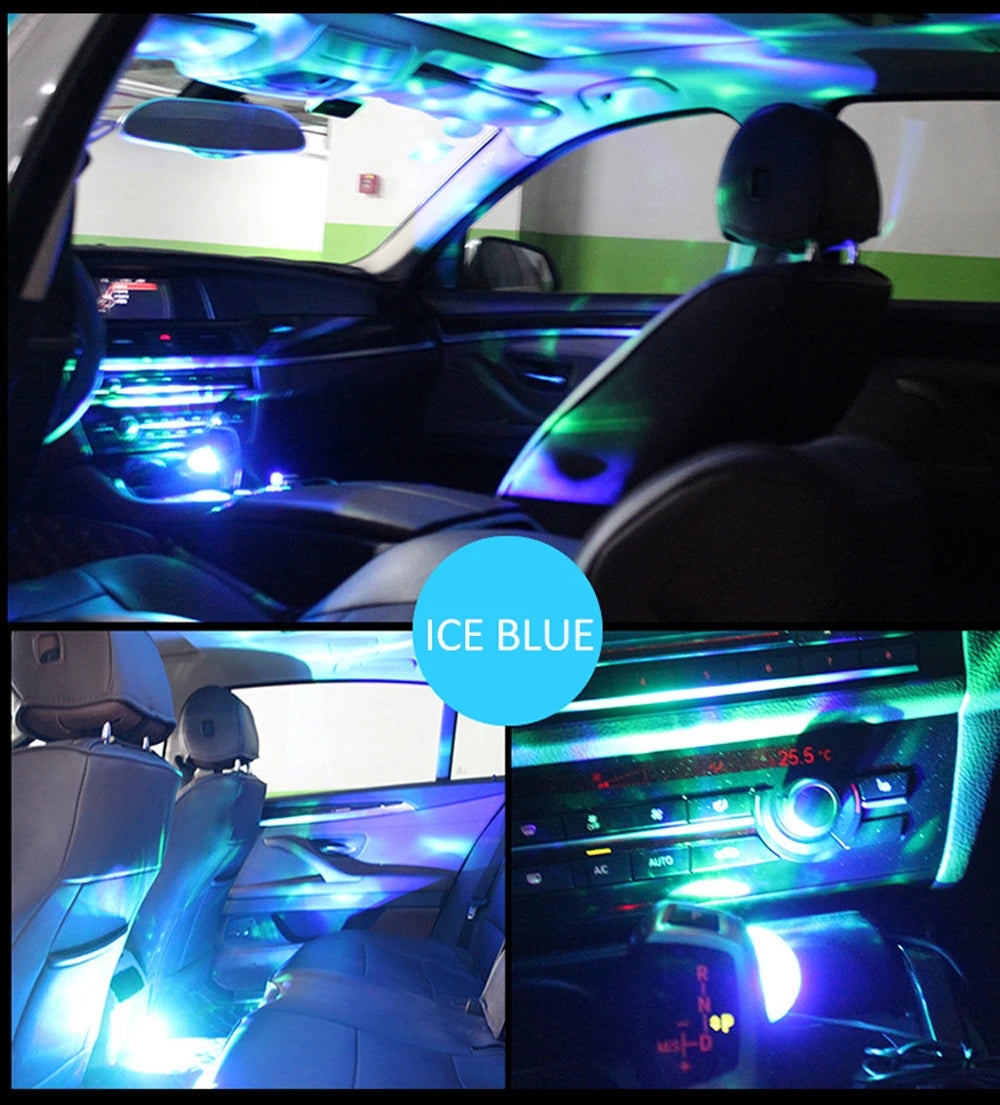 Laser Galaxy Projector лазерный проектор USB Light Romantic Car Roof Star Light Interior For Home