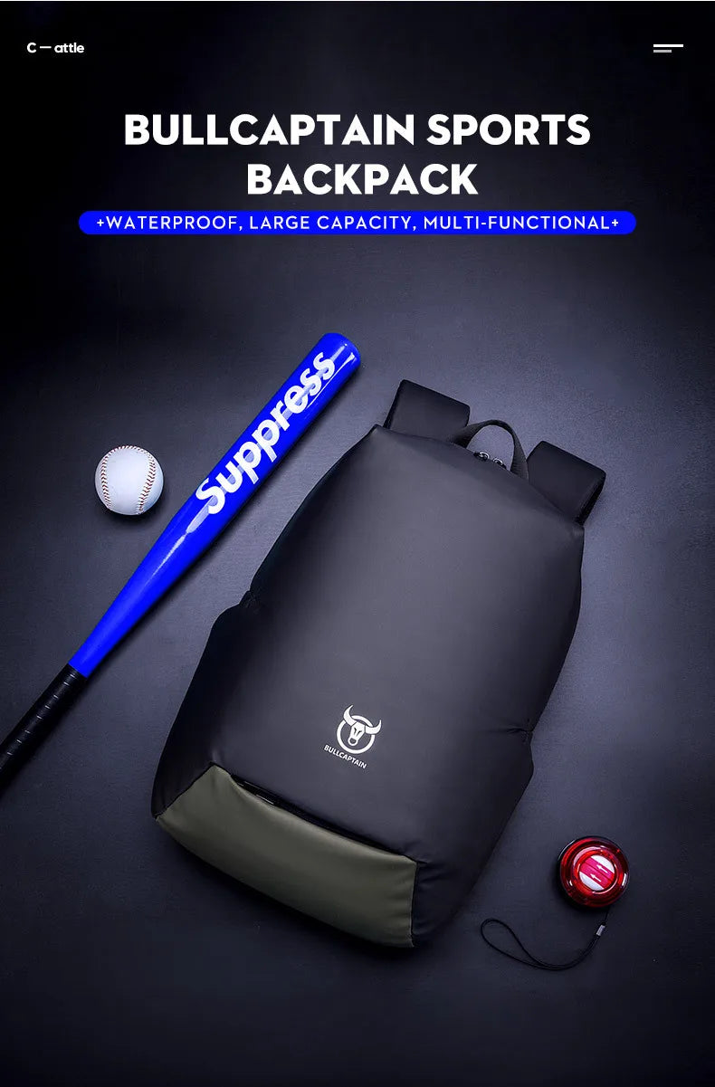 Men School Bag Laptop Backpack Sports Daypacks Waterproof  Shoulder Bags Anti-thief  Large Capacity Travel Bag  for 15" Laptops