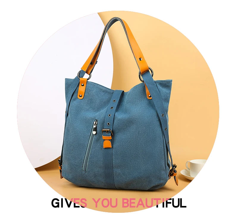 Luxury Designer Handbag Women Canvas Handbags Large Capacity Crossbody Bags For Women 2023 New Shoulder Bags Tote Bag Bolsa