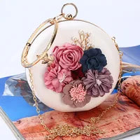 Soft Beaded Women Evening  Bags Cover Open Style Lady Wedding  Bridal Bridesmaid Handbags Purse Bag For New Year Gift Clutch