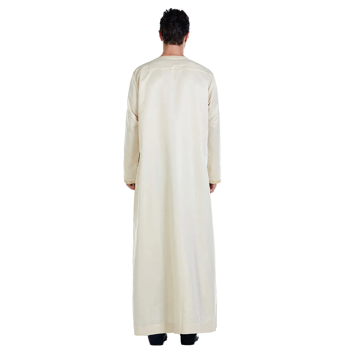 Muslim Men Abaya Robes Arab Middle Eastern Jubba Thobe Islam Clothing Kaftan Dress  Saudi Caftan