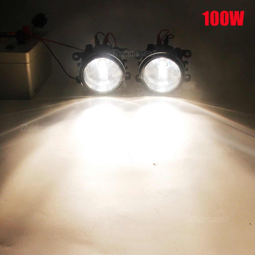 2 X Halogen Fog Light For Citroen C3 C4 C5 C6 DS3 DS4 DS5 SpaceTourer C-Elysee C-Crosser Berlingo Car Front Bumper Fog Lamp 12V