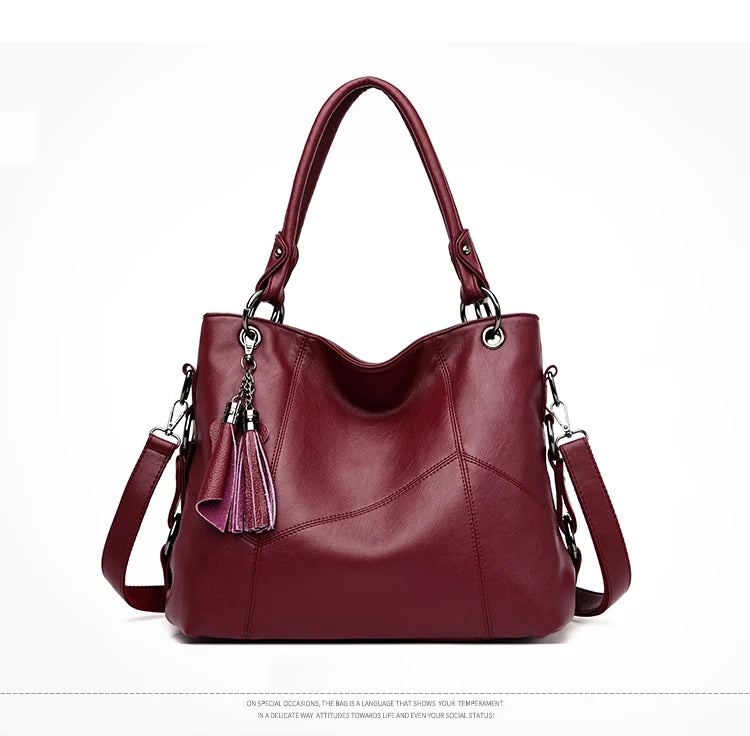 Luxury Handbags Women Bags Designer Large Capacity Crossbody Bags For Women 2021 New Shoulder Bag PU Leather Handbag Tote Bag