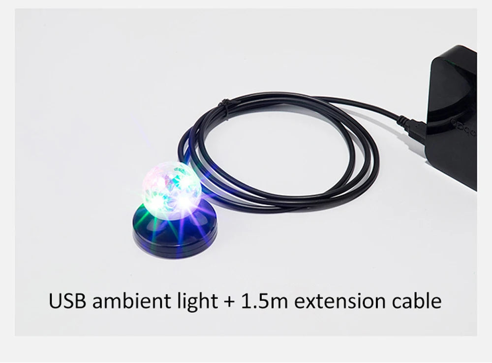 Laser Galaxy Projector лазерный проектор USB Light Romantic Car Roof Star Light Interior For Home