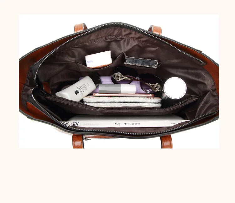 Messenger Bags for women 2024 Large Size Casual Tote handbags Solid Leather Handbag Famous Brand Shoulder Bag sac Bolsa Feminina