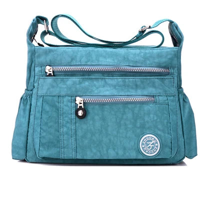 Luxury Women Messenger Bag Waterproof Nylon Shoulder Bags Casual Top-handle Ladies Handbag Travel Tote Women's Crossbody Bag
