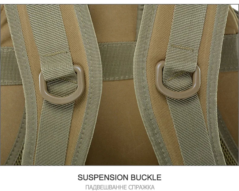 Camping Backpack Men's Bag Travel Bags Tactical Molle Climbing Rucksack Hiking Outdoor Reflective Shoulder Fishing Laptop Bag