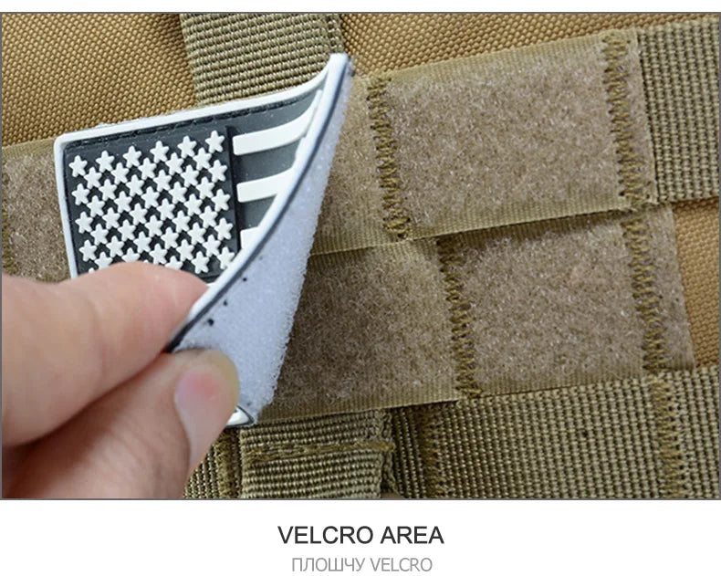 Camping Backpack Men's Bag Travel Bags Tactical Molle Climbing Rucksack Hiking Outdoor Reflective Shoulder Fishing Laptop Bag