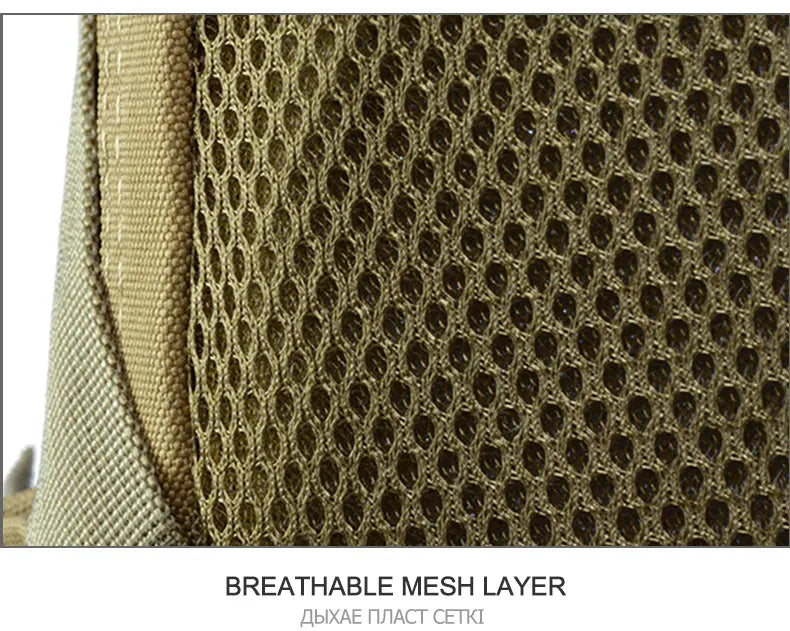 Camping Backpack Men's Bag Travel Bags Tactical Molle Climbing Rucksack Hiking Outdoor Reflective Shoulder Fishing Laptop Bag