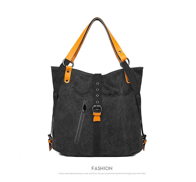 Luxury Designer Handbag Women Canvas Handbags Large Capacity Crossbody Bags For Women 2023 New Shoulder Bags Tote Bag Bolsa