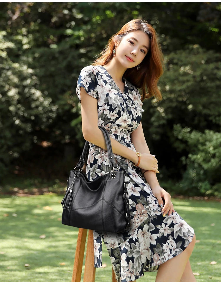 Luxury Handbags Women Bags Designer Large Capacity Crossbody Bags For Women 2021 New Shoulder Bag PU Leather Handbag Tote Bag