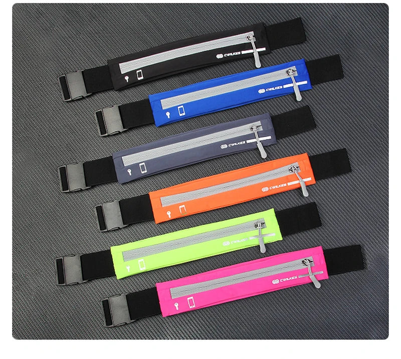 Running Belt Bag Running Waist Bag for Cell Phone Sports Fanny Pack Men Women Hidden Gym Bags Mobile