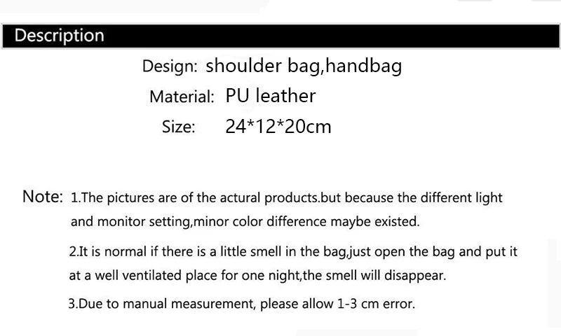Luxury Handbags Women Bags Designer PU Leather Solid Color Messenger Bag Fashion Shoulder Crossbody Bags Girls Tassen Tote