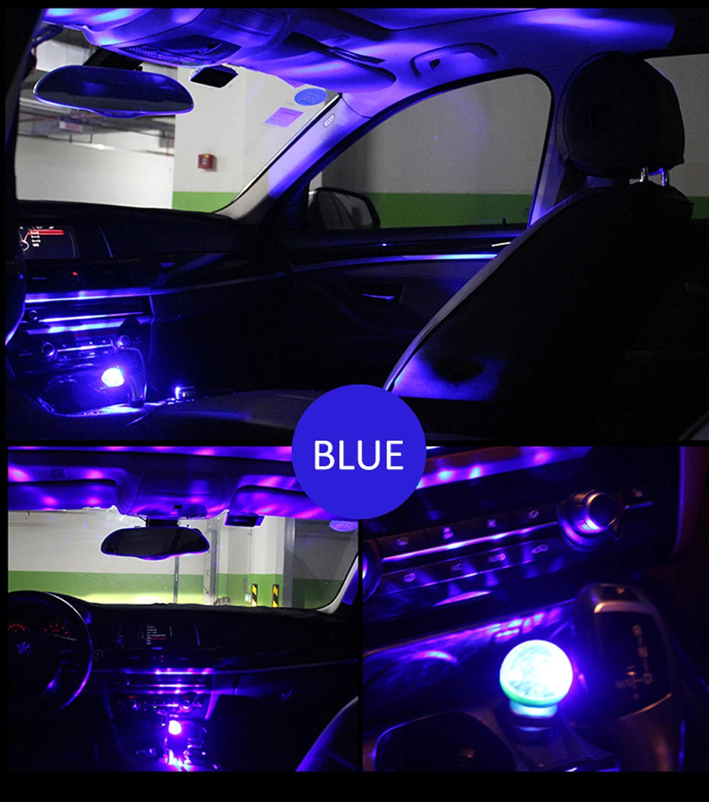 Laser Galaxy Projector лазерный проектор USB Light Romantic Car Roof Star Light Interior For Home