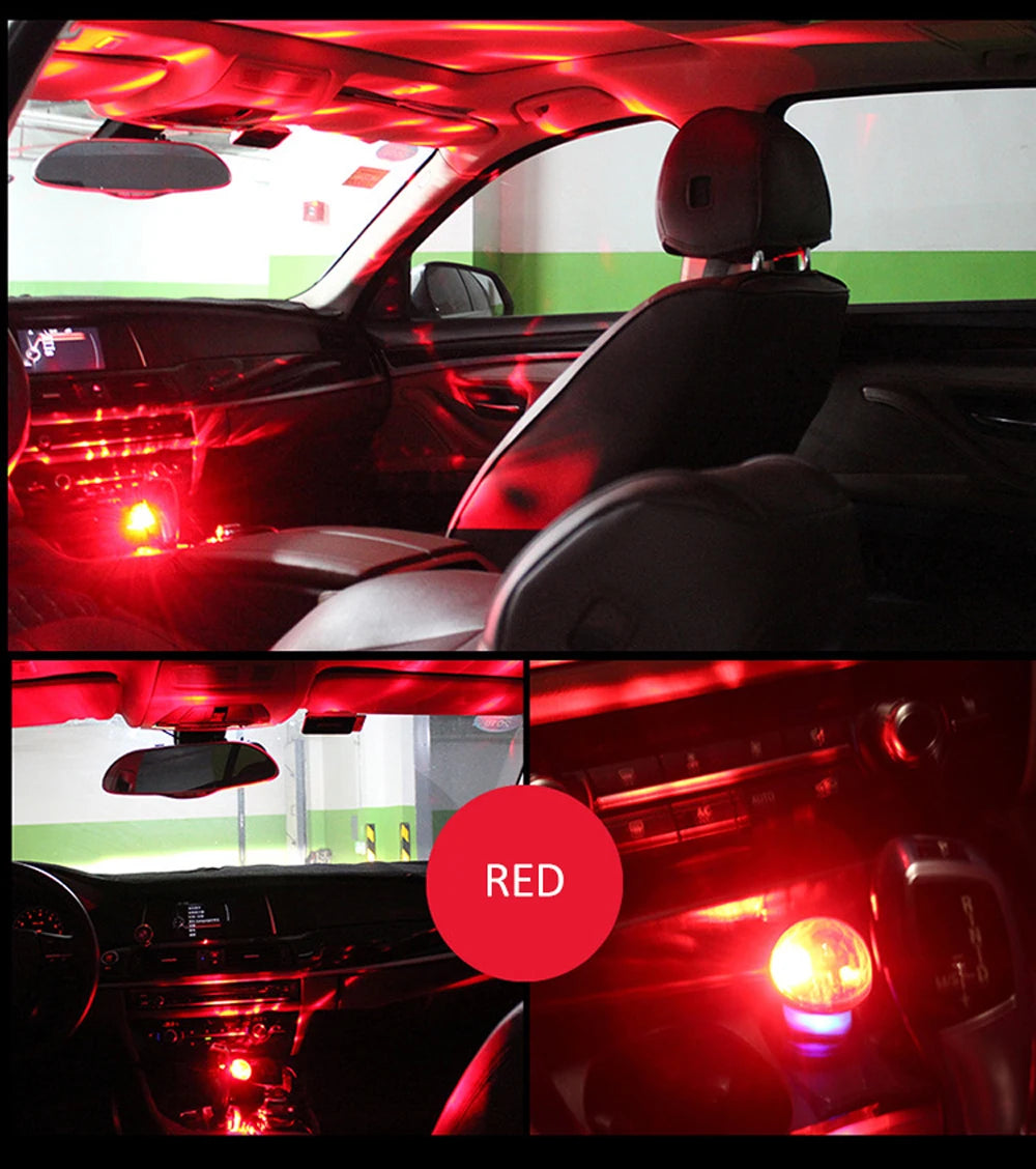 Laser Galaxy Projector лазерный проектор USB Light Romantic Car Roof Star Light Interior For Home