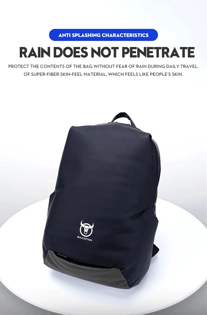 Men School Bag Laptop Backpack Sports Daypacks Waterproof  Shoulder Bags Anti-thief  Large Capacity Travel Bag  for 15" Laptops