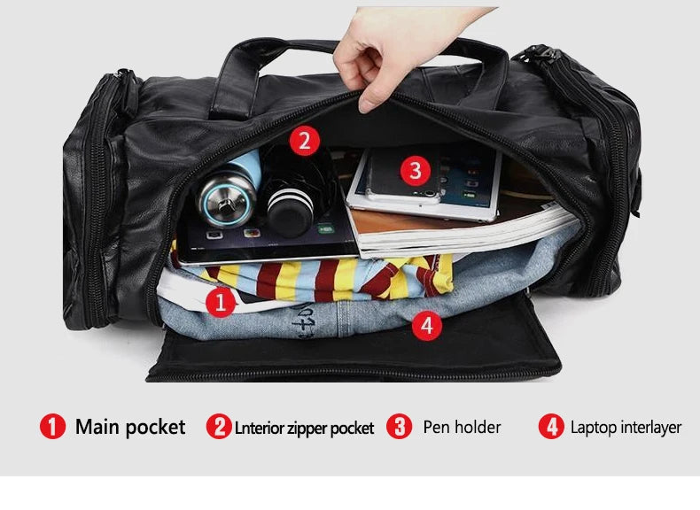 Men Gym Bags For Training Fitness Bags Travel Sport Hand Bags Outdoor Sports Shoulder Bag Swimming Women Yoga Bags  X192A