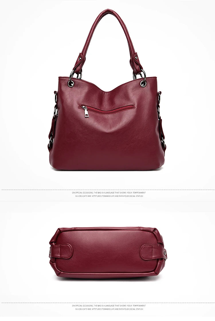 Luxury Handbags Women Bags Designer Large Capacity Crossbody Bags For Women 2021 New Shoulder Bag PU Leather Handbag Tote Bag