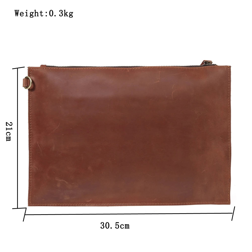 Men's Clutch Bags for men Genuine Leather Hand Bag Male Long Money Wallets Mobile Phone Pouch Man Party Clutch Card Holder