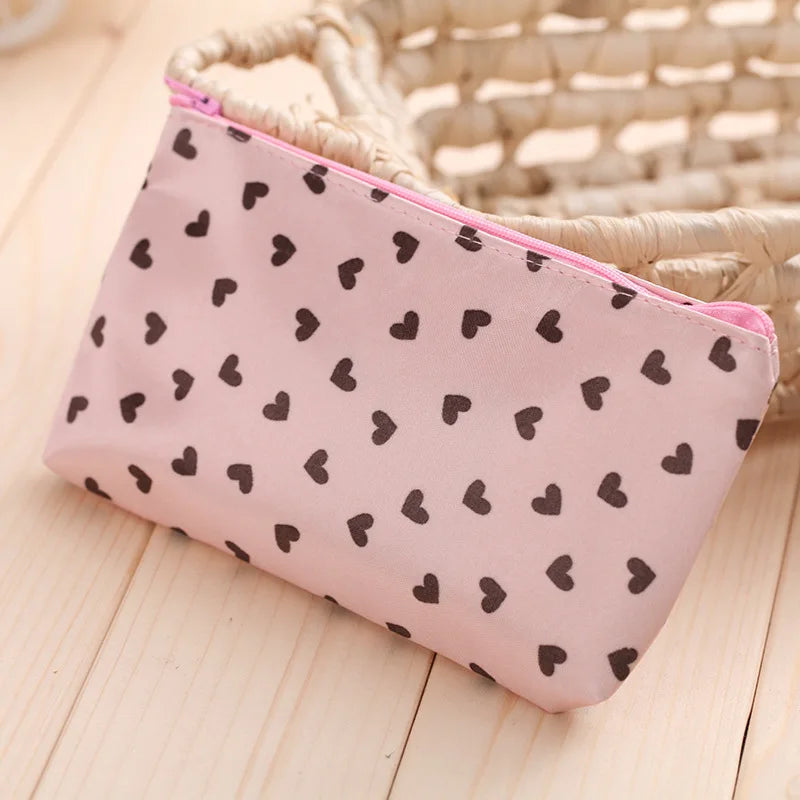 Simple Cosmetic Bag Fashion Women Makeup Bags Cosmetics Bag for Travel Lady Washing Toiletry Pouch Bags