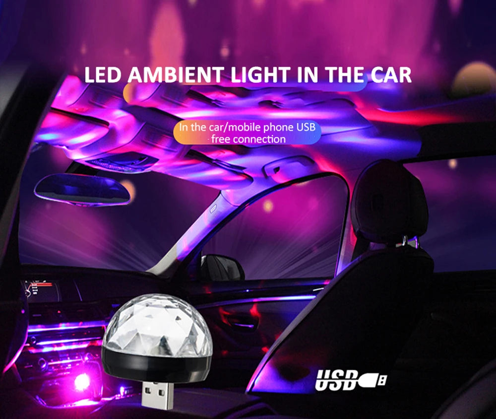 Laser Galaxy Projector лазерный проектор USB Light Romantic Car Roof Star Light Interior For Home