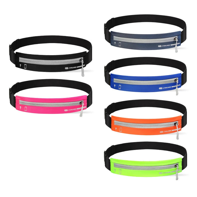 Running Belt Bag Running Waist Bag for Cell Phone Sports Fanny Pack Men Women Hidden Gym Bags Mobile