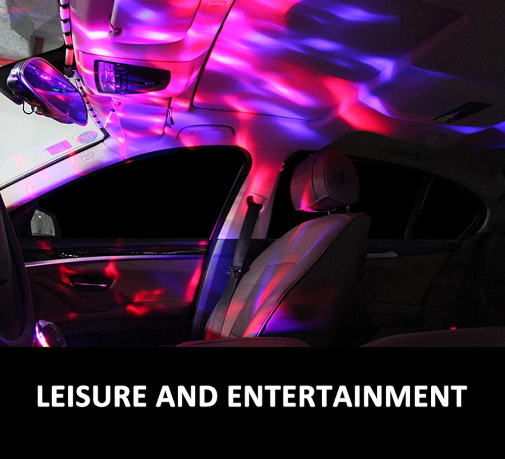 Laser Galaxy Projector лазерный проектор USB Light Romantic Car Roof Star Light Interior For Home
