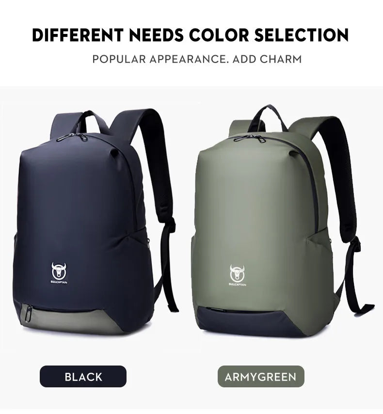 Men School Bag Laptop Backpack Sports Daypacks Waterproof  Shoulder Bags Anti-thief  Large Capacity Travel Bag  for 15" Laptops