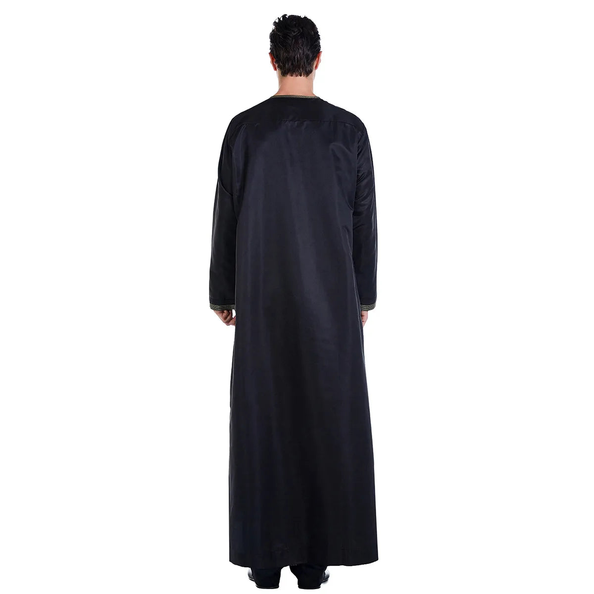 Muslim Men Abaya Robes Arab Middle Eastern Jubba Thobe Islam Clothing Kaftan Dress  Saudi Caftan