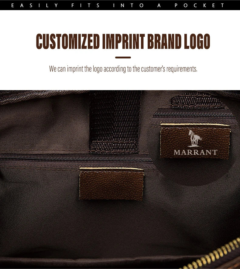 Laptop Bag Computer Handbag 15.6 16 inch Leather Business Travel Bag Cowhide Single Shoulder Bag Men's Briefcase For Lenovo Air