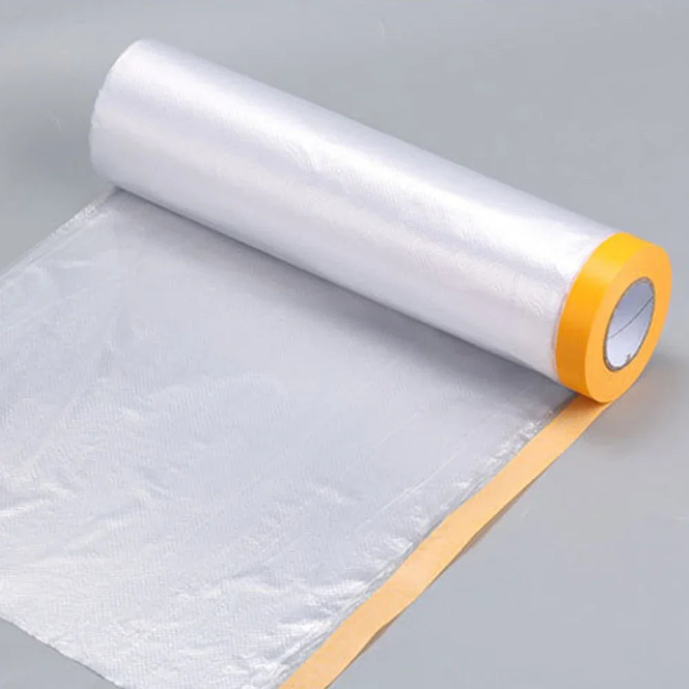 20m Paint Protection Film, Waterproof and Dustproof, Cutting Protection Film for Walls and Furniture, Plastic Seal Tape