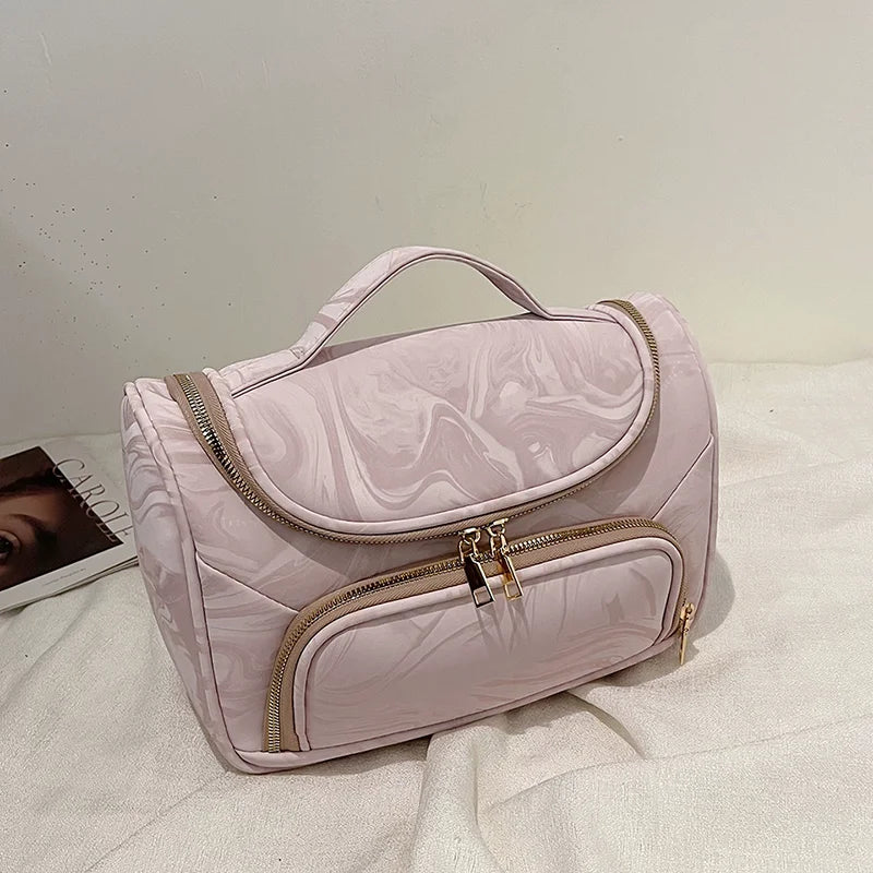 2025 New Luxury Portable Makeup Bag Cosmetics Storage Cases Large Capacity Organizer Travel Toiletry Wash Bag Multifunction Bags